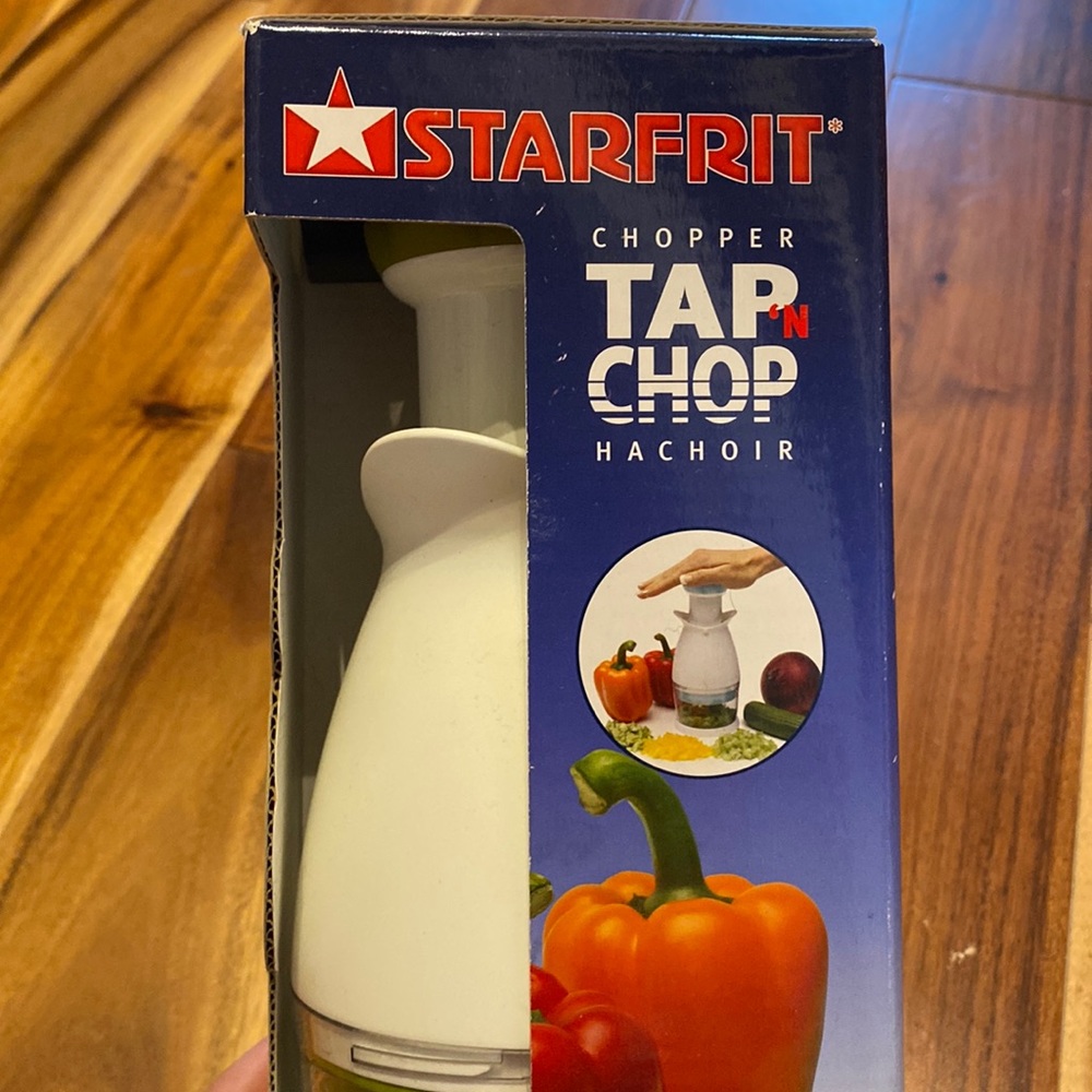 New in Box Starfrit Chopper. Great for Veggies! Already Have One Used Regularly